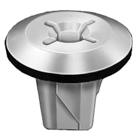 Auveco NISSAN SCREW GROMMET W/SLR 20MM HD DIA 15MM STM, 10PK 20604